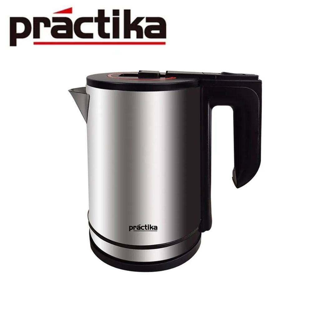 Hervidor Eléctrico Practika Inox Plus  De 1.8 L Acero inoxidable