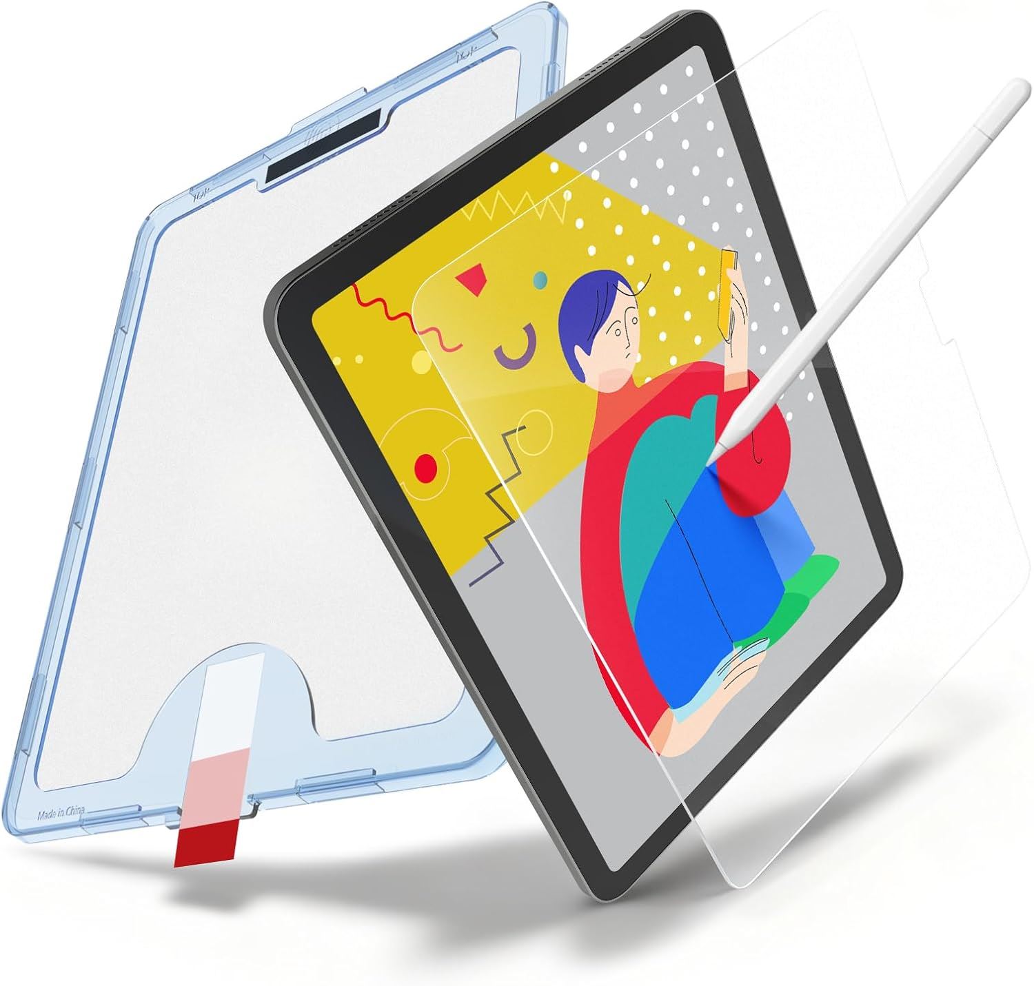 Bersem Paperfeel Vidrio Templado iPad Air 13 M4/M3/M2 (2026/2025/2024) con Instalación EZ