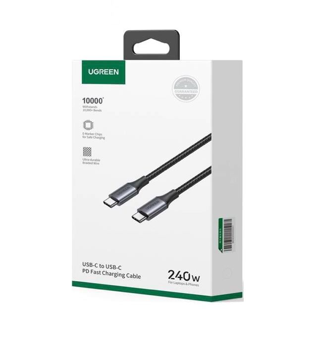 Cable Original Ugreen Tipo C Trenzado