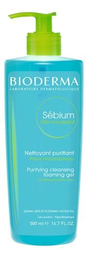 Gel Moussant Bioderma Sebium Pieles Grasas Acne 500 Ml