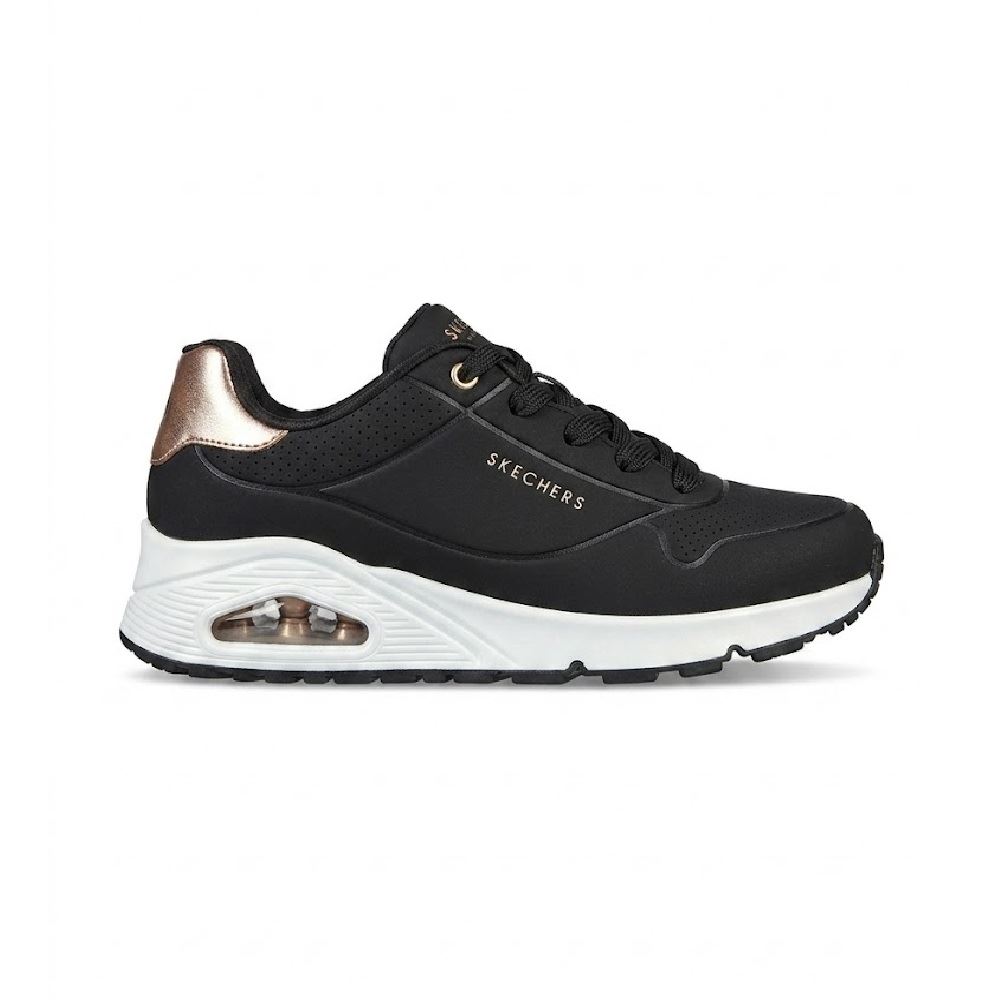 ZAPATILLAS SKECHERS UNO GEN 1 - SHIMMER AWAY PARA MUJER 310545L-BLK