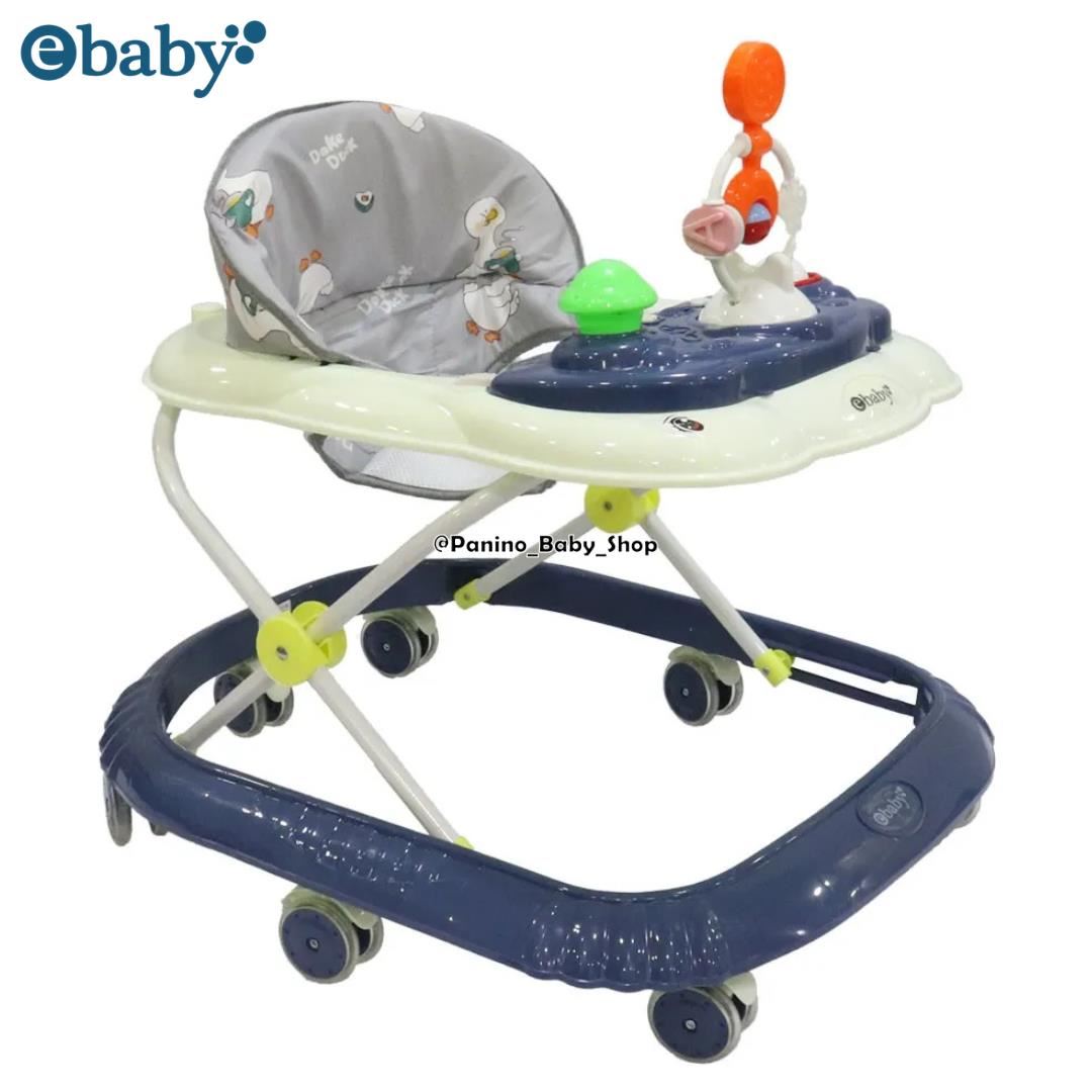 Andador con Bandeja Interactiva para Bebés -CRISTAL- Azul