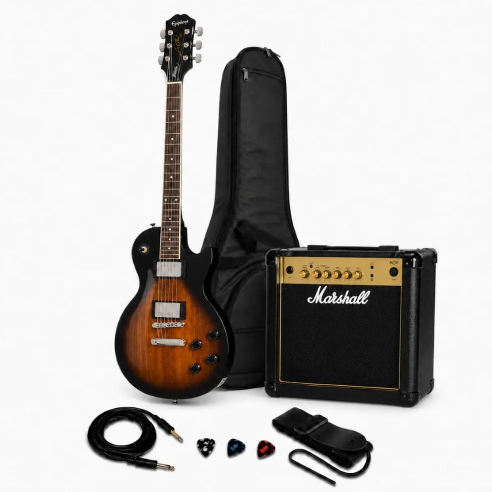 LES PAUL TRIBUTE VINTAGE SUNBURST - MARSHALL 15W