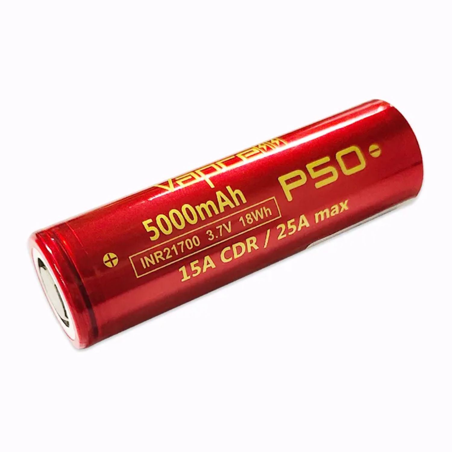 Batería Recargable 21700 5000mAh Litio Alta Descarga Para Linternas y Herramientas