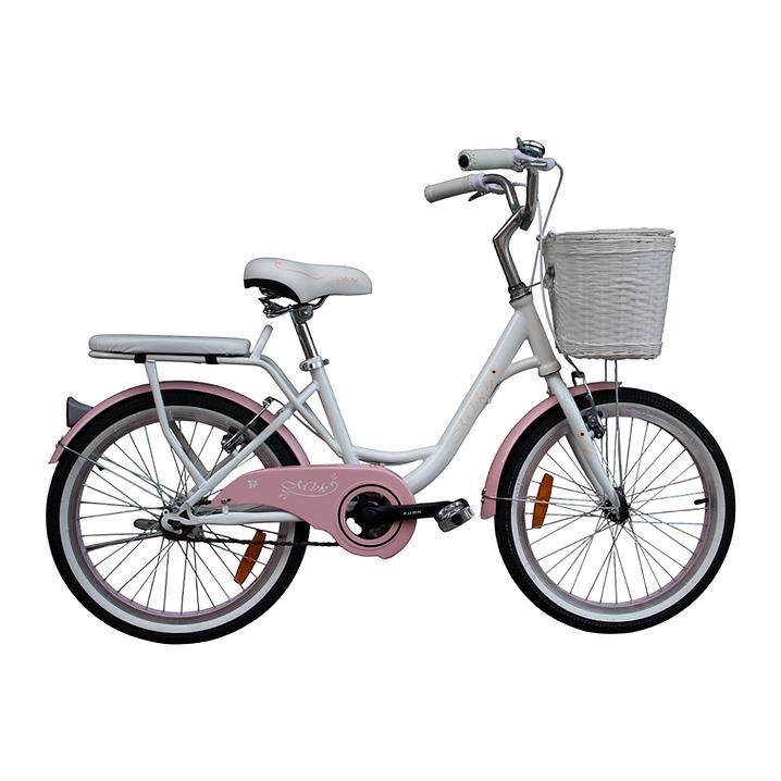 Bicicleta Box Vintage Aro 20 - Blanco