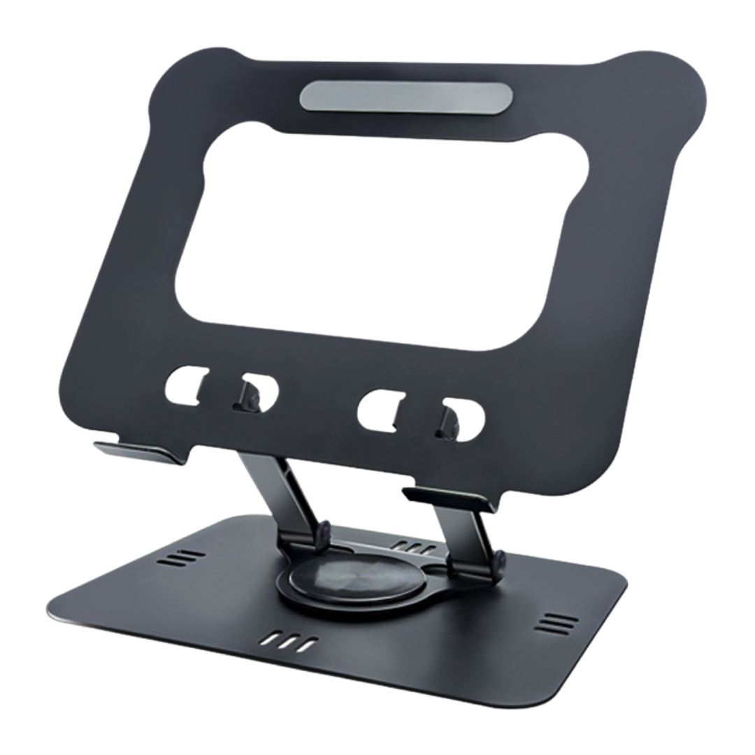 Soporte Metálico Plegable Tablet y Celular Giro 360°  NOS951
