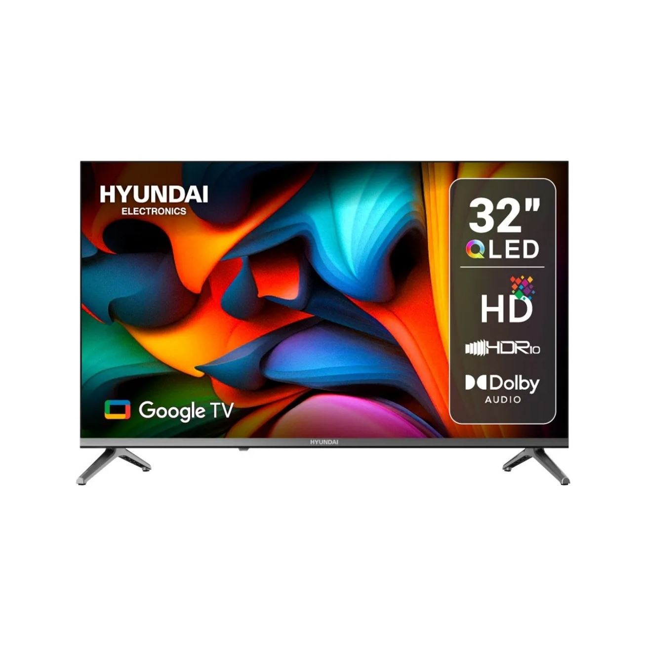Televisor Smart TV Hyundai 32 QLED Google TV HYLED3259QG