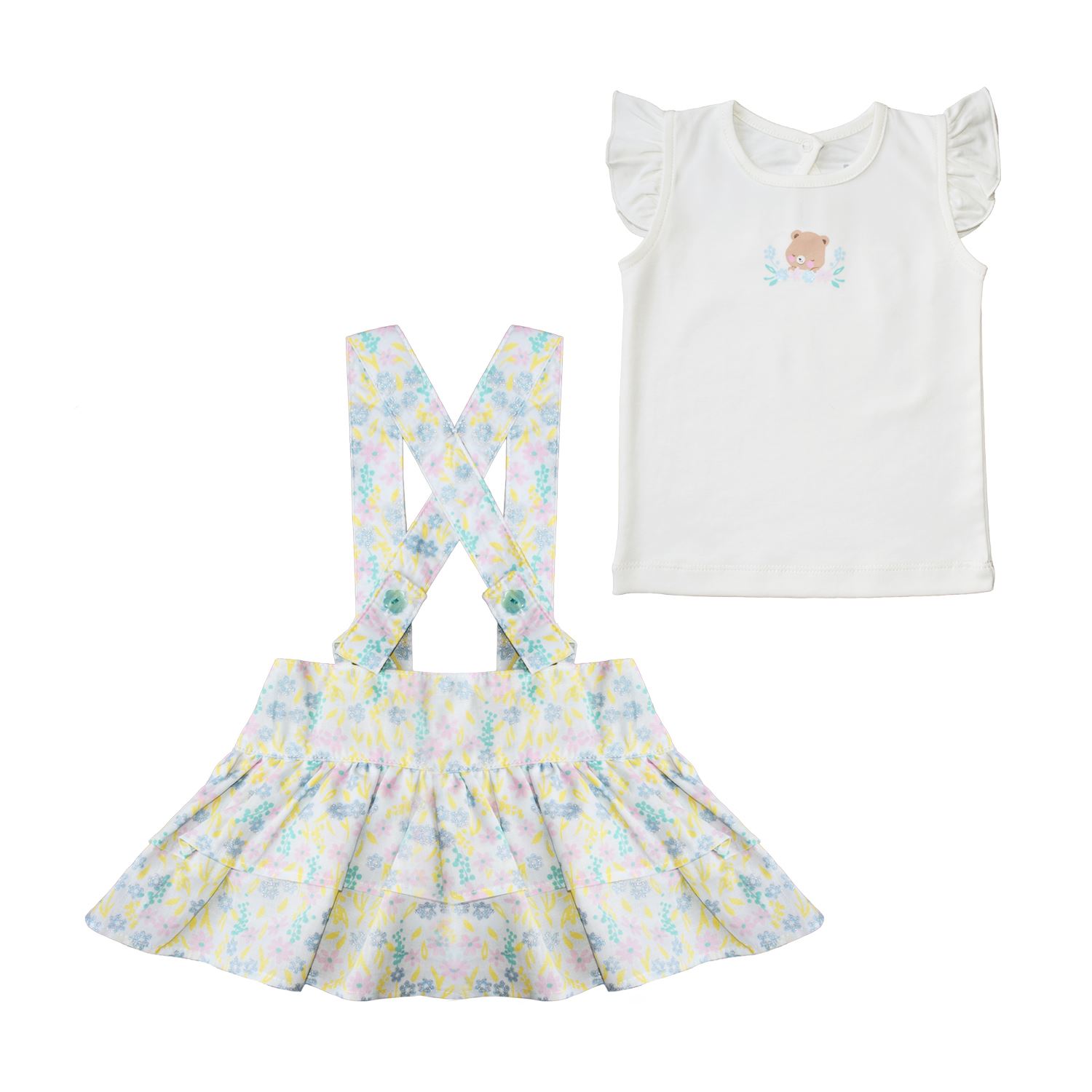 Conjunto Lino Serena Para Niña Bebelú