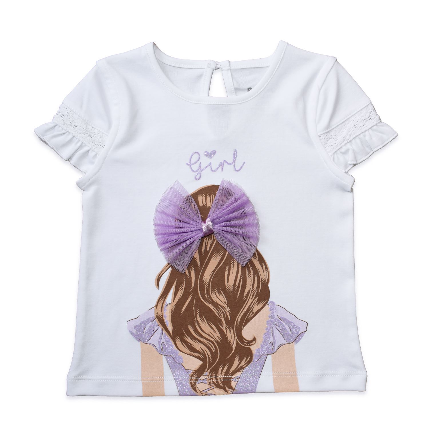 Polo Algodón Jimena Para Niña Bebelú