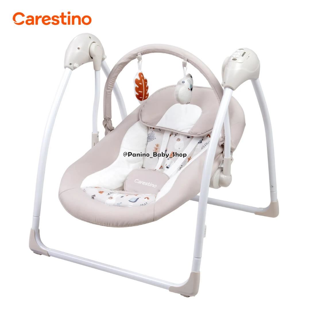Mecedora Electrónica Automática CARESTINO -NUBE- Greige