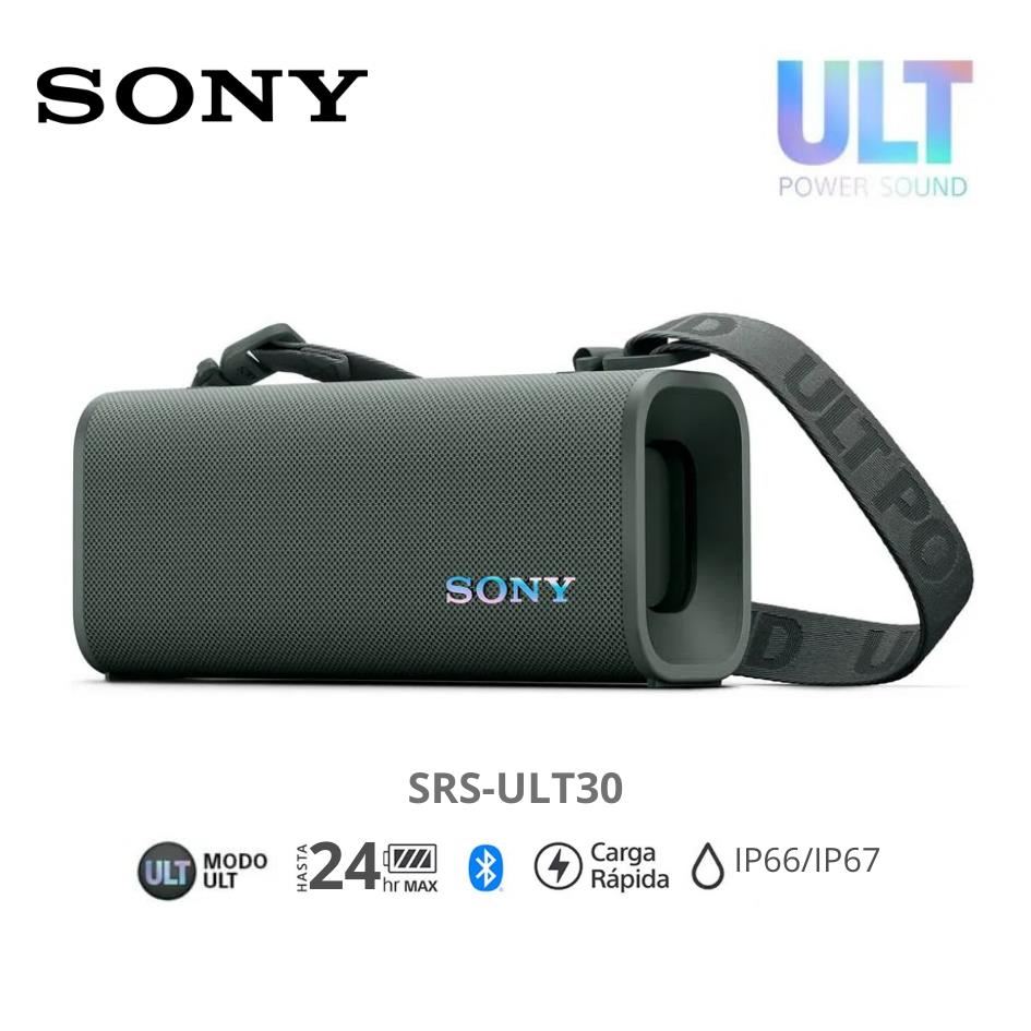 Parlante Bluetooth SONY SRS-ULT30 Portátil  ULT FIELD 3 Verde