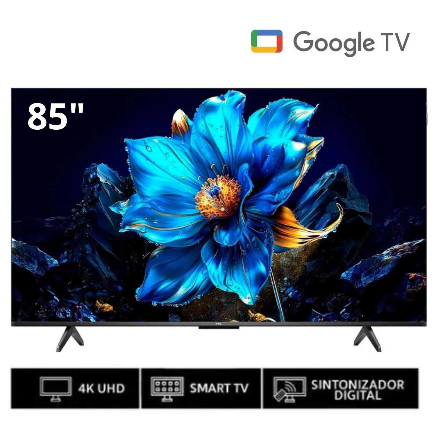 Televisor TCL QLED 85"  UHD 4K Smart TV 85A400 - 2025
