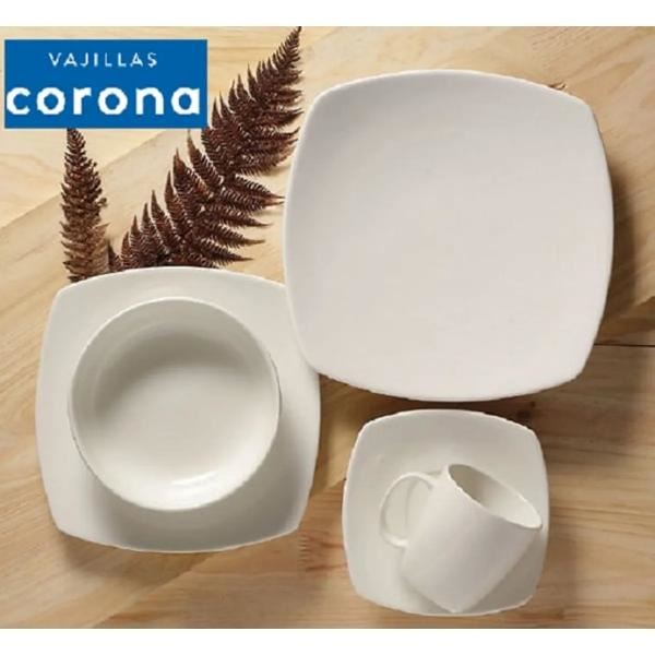 Juego de Vajilla 16 Piezas CORONA -oslo