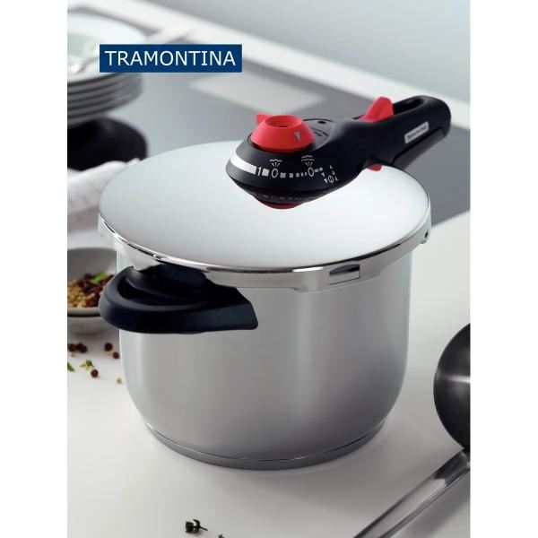 Olla a presion TRAMONTINA ACERO INOXIDABLE