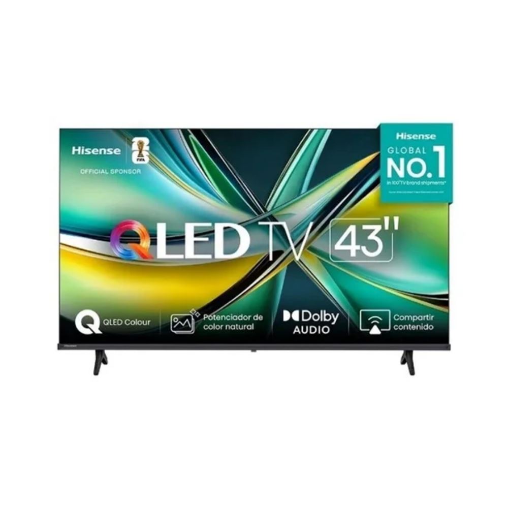 Televisor Hisense Smart TV 43 QLED FHD 43Q4SV