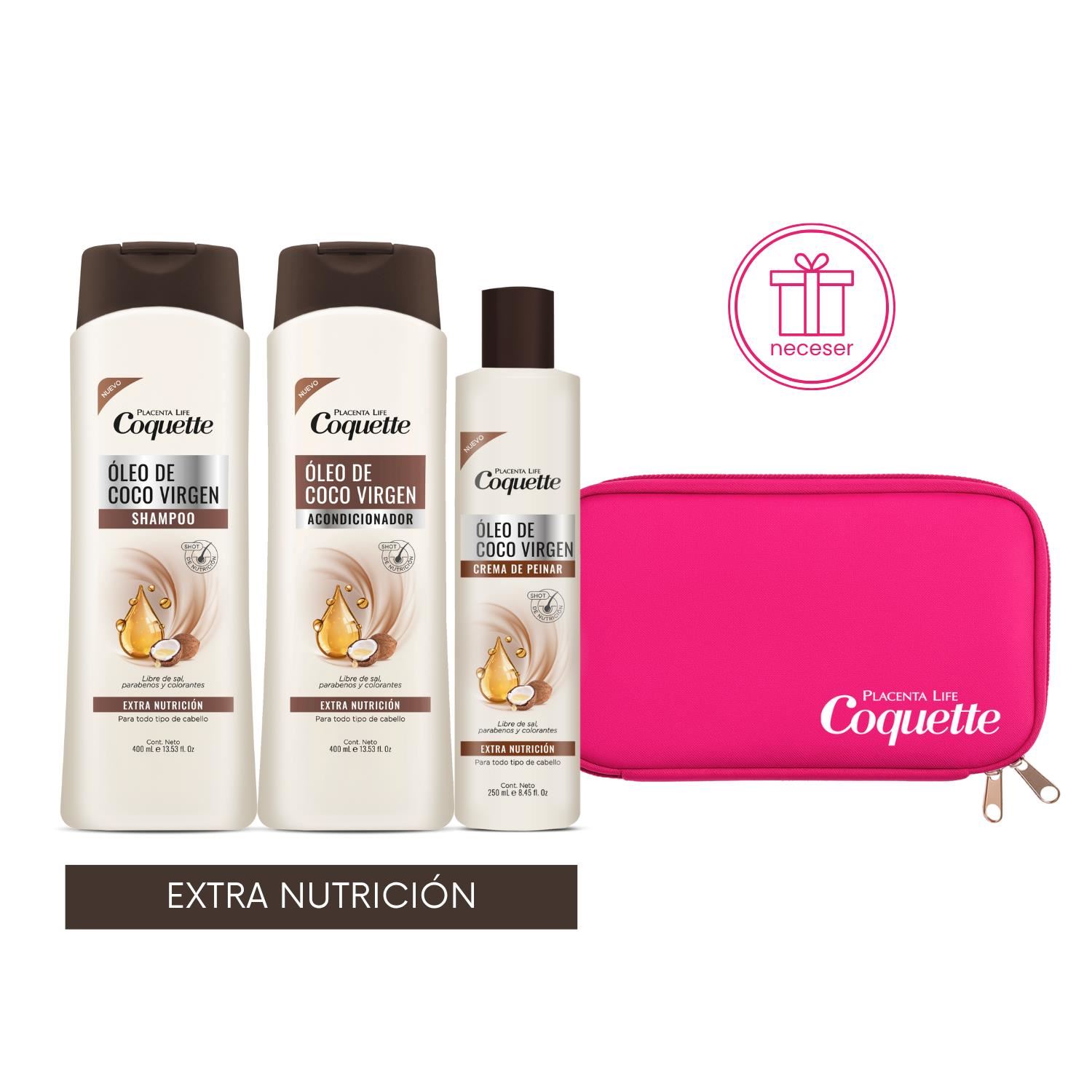 COQUETTE COMBO ÓLEO DE COCO VIRGEN