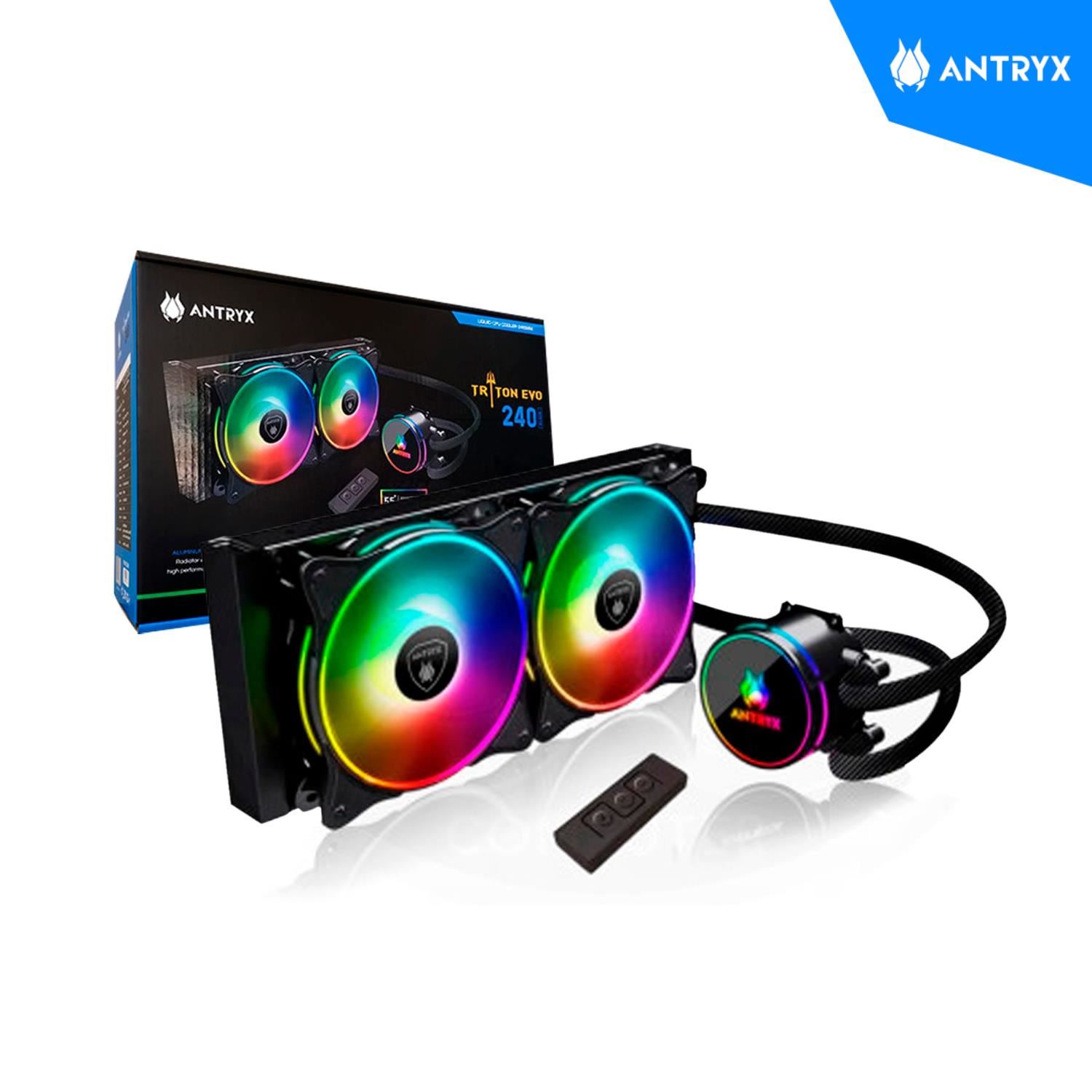 SISTEMA DE ENFRIAMIENTO LIQUIDO ANTRYX TRITON EVO 240 BLACK ARGB