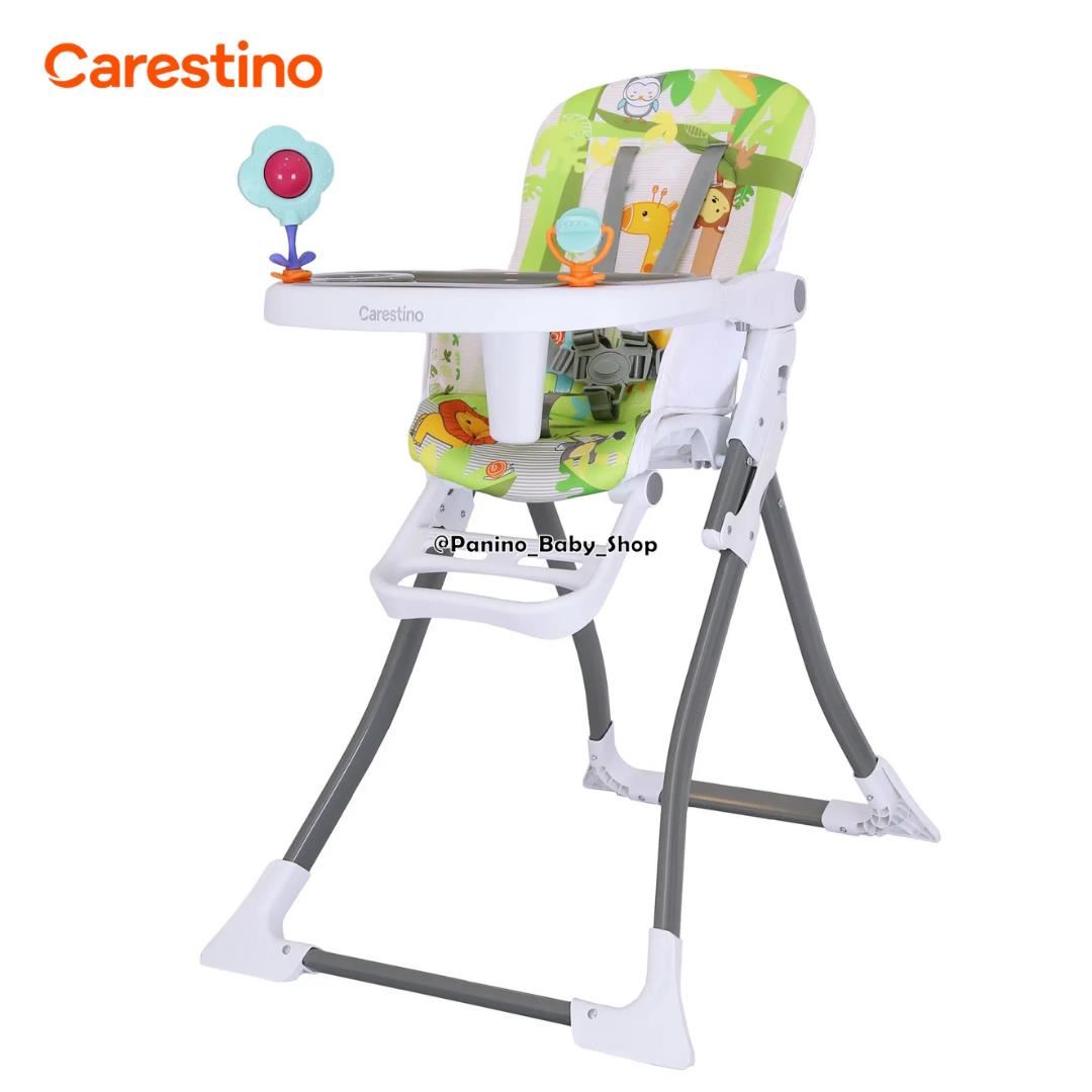 Silla de Comer Plegable Compacto CARESTINO -RIO- Verde