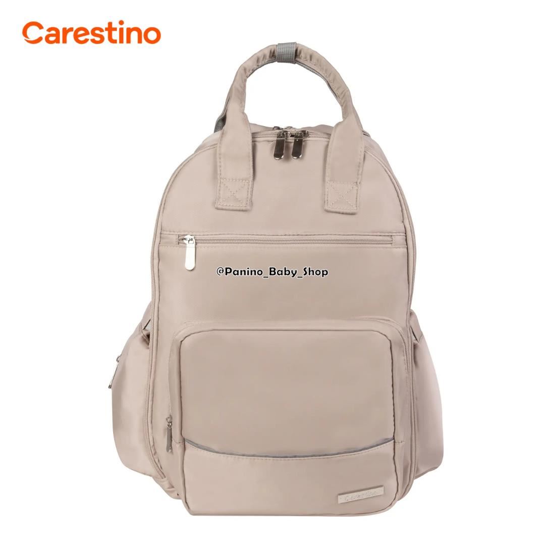 Bolso Pañalera Materna Térmica -PRAGA V2- Greige