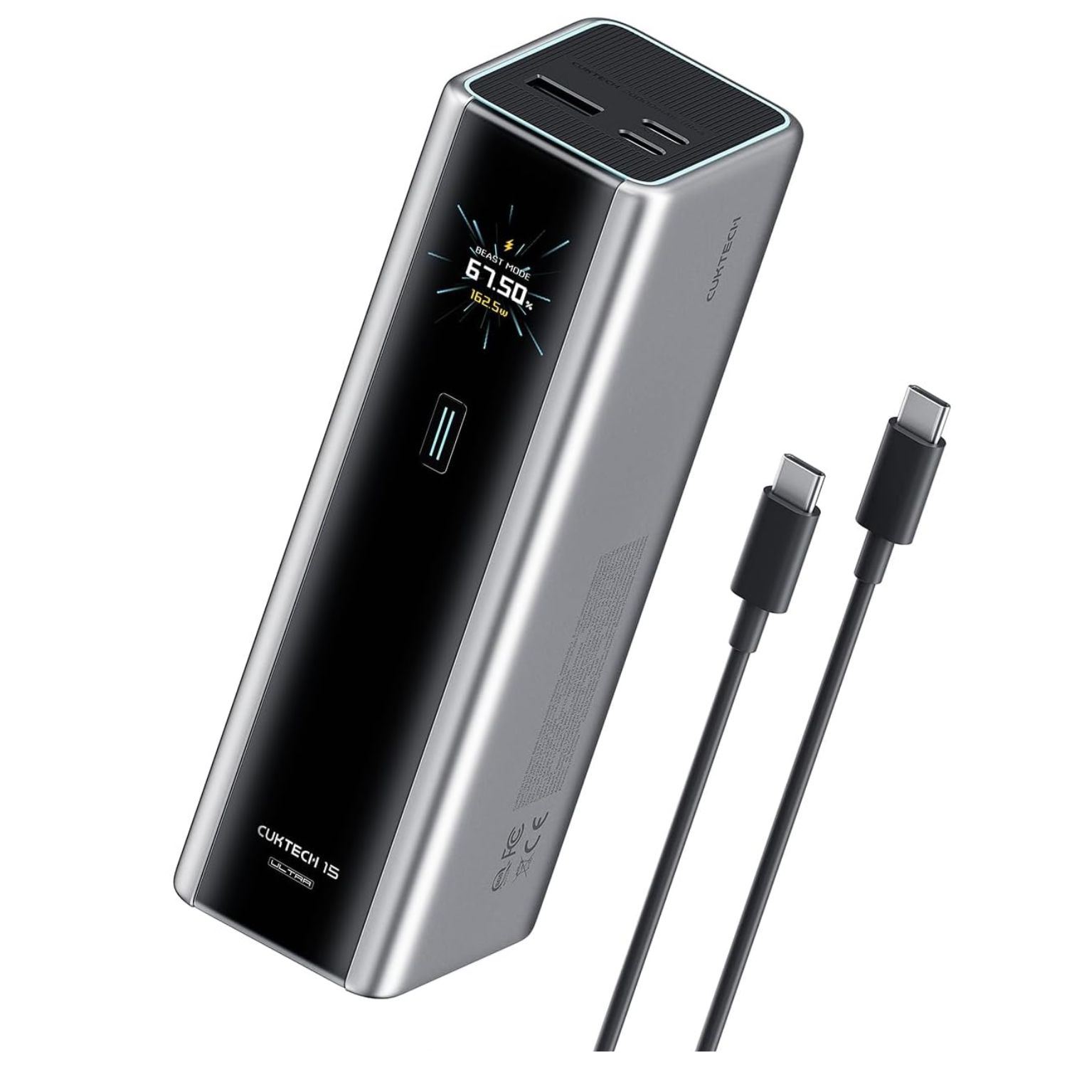 Power Bank 20000mAh 210W Batería Externa Con Carga Rápida 140W Para Laptop MacBook iPhone Samsung Y Más