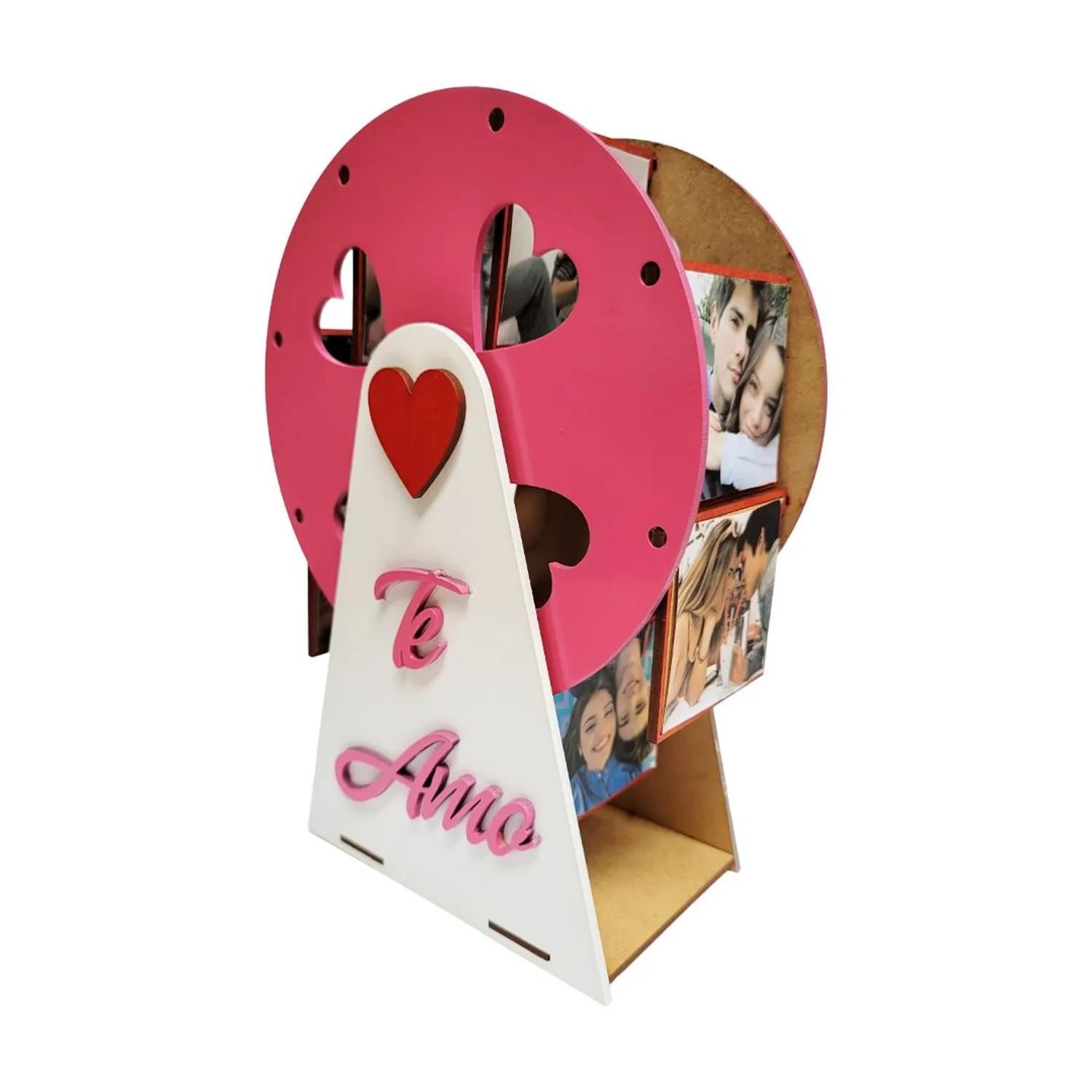 Ruleta Porta - Fotos de 20cm - Blanco