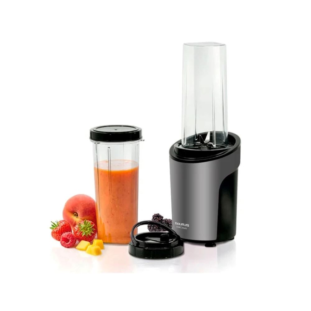 MINI LICUADORA 600 ML TAURUS SHAKE AWAY 2.0 ACERO
