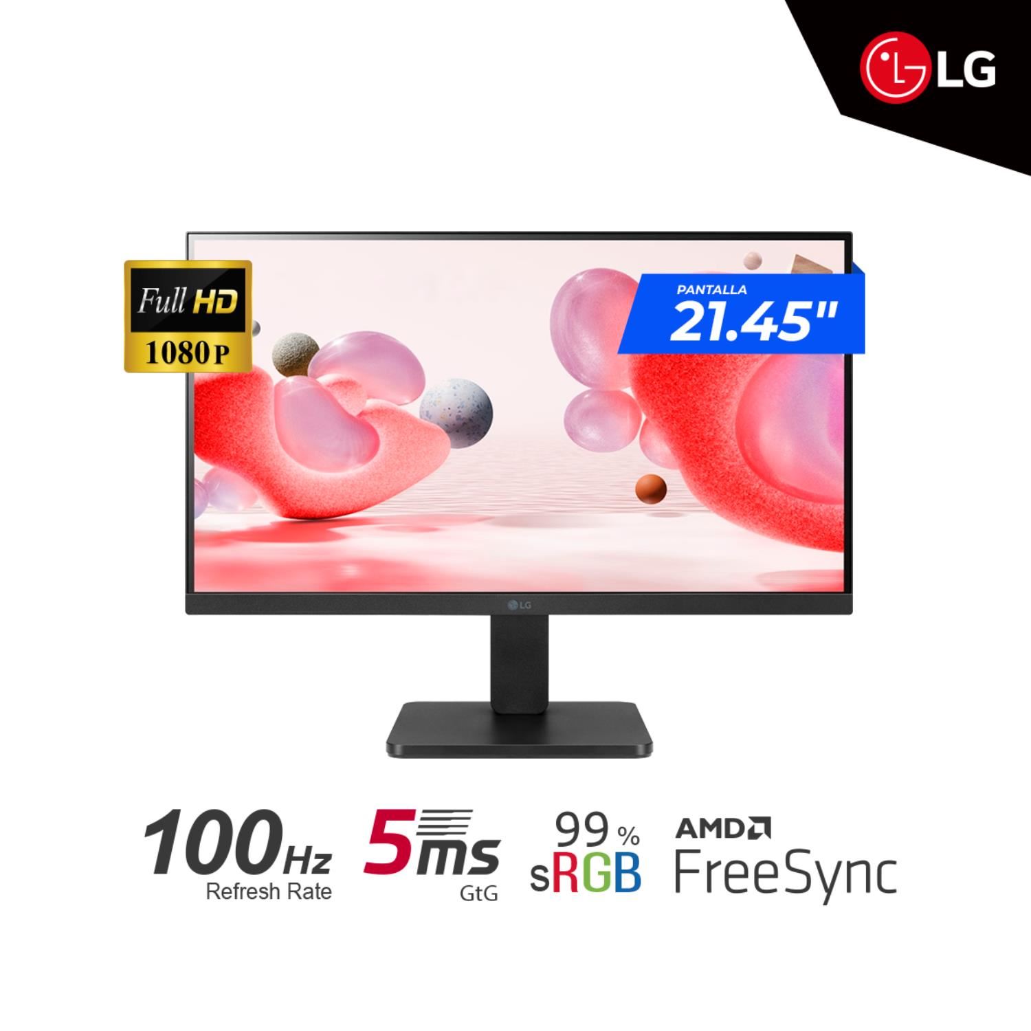MONITOR LG 22MR410-B 21.45" FHD VA (1920x1080) 100HZ 5MS HDMI VGA