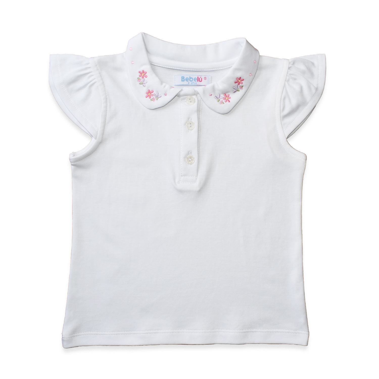 Polo Algodón Herlinda Para Niña Bebelú