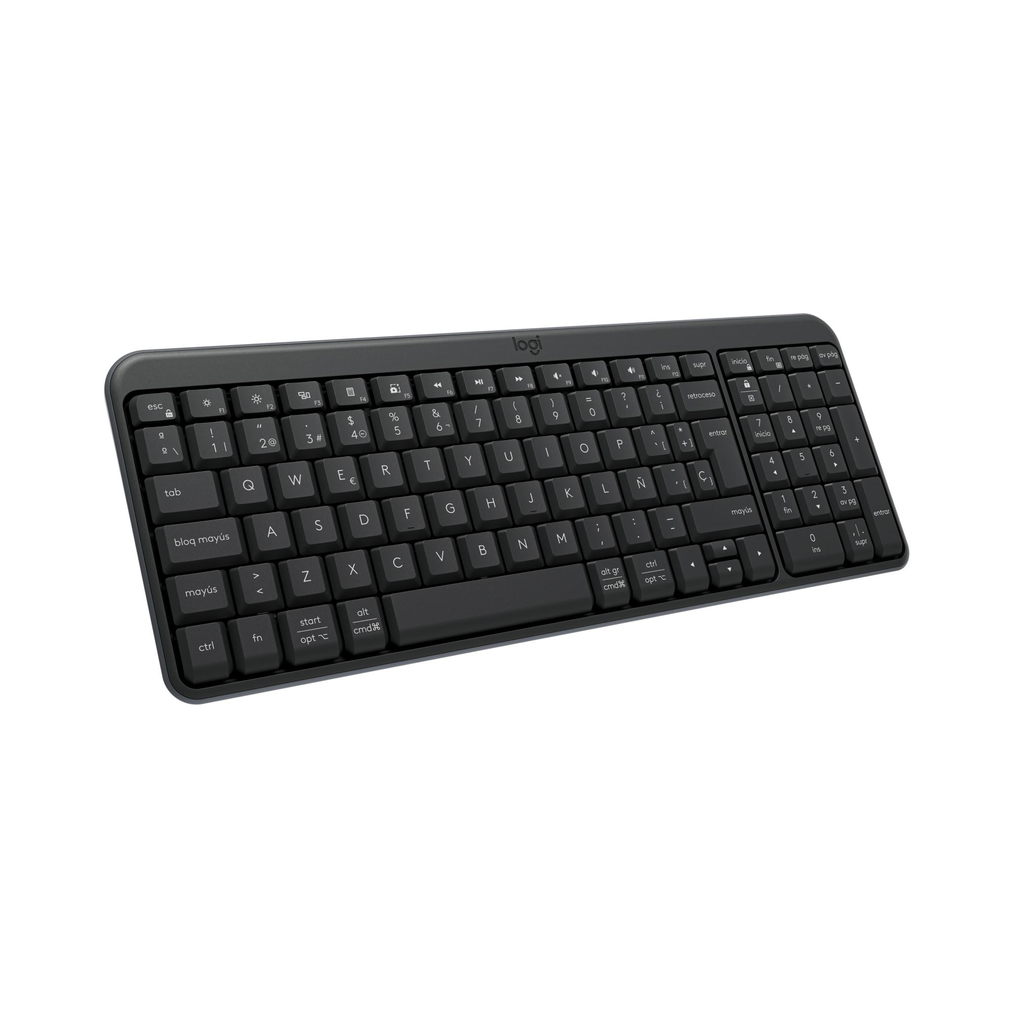 Teclado Inalámbrico Logitech K250 Bluetooth Negro