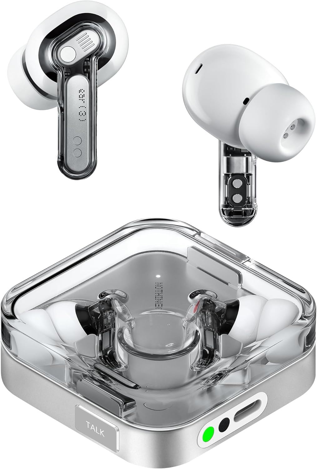 Nothing Ear (3) Auriculares Inalámbricos Hi-Res LDAC con ANC 45dB - Blanco