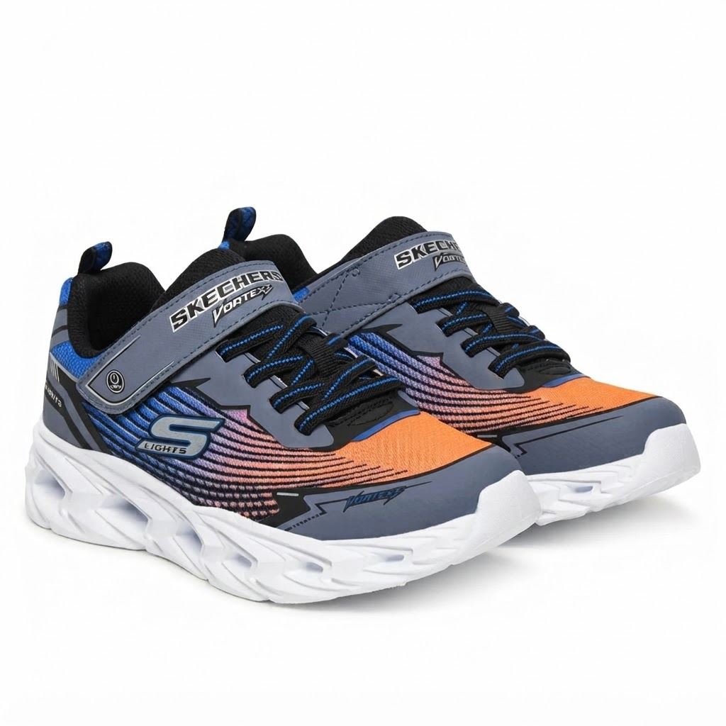 ZAPATILLAS SKECHERS VORTEX 3.0 PARA NIÑO 400590L-BBOR