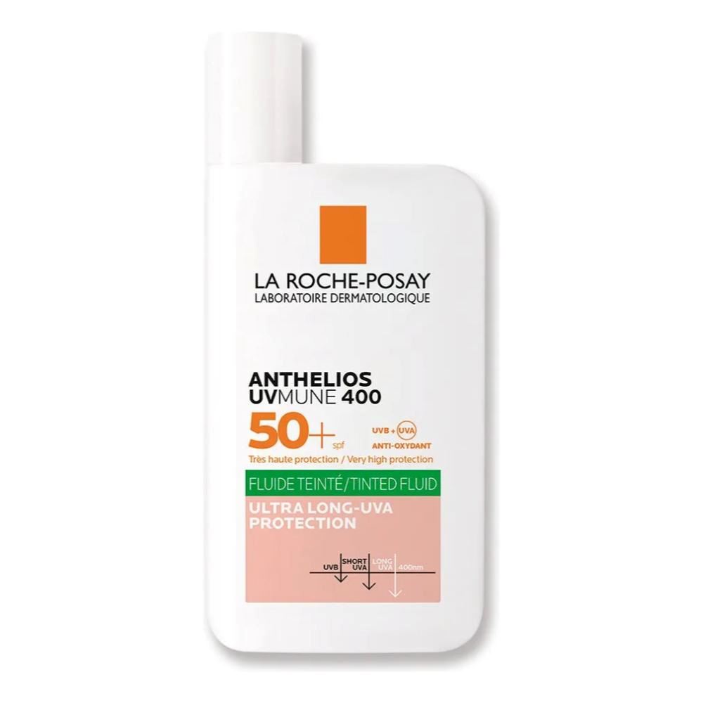 La Roche Posay Anthelios Uvmune 400 Oil Control Fluido Con Color Spf50+ Protector Solar Facial 50 Ml.