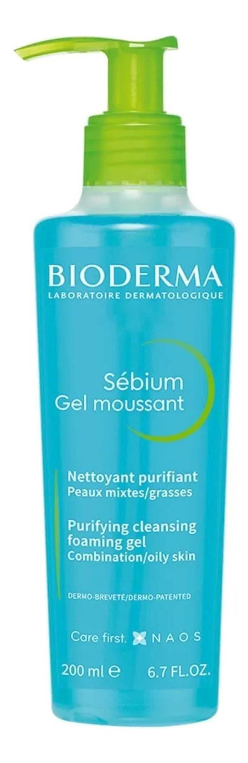 Bioderma Sebium Gel Purificante Pieles Mixtas Grasas 200ml