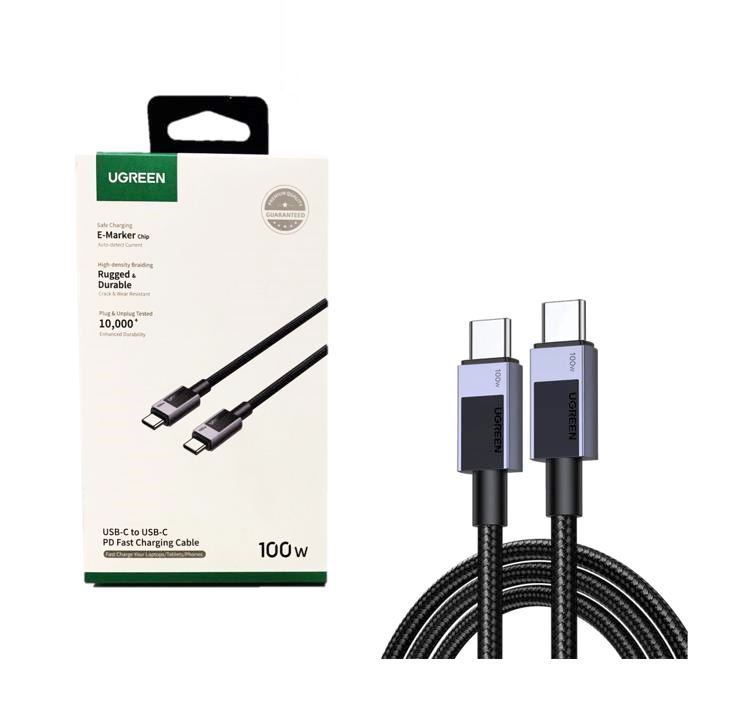 Cable Original Trenzado Ugreen Tipo C 3 Metros