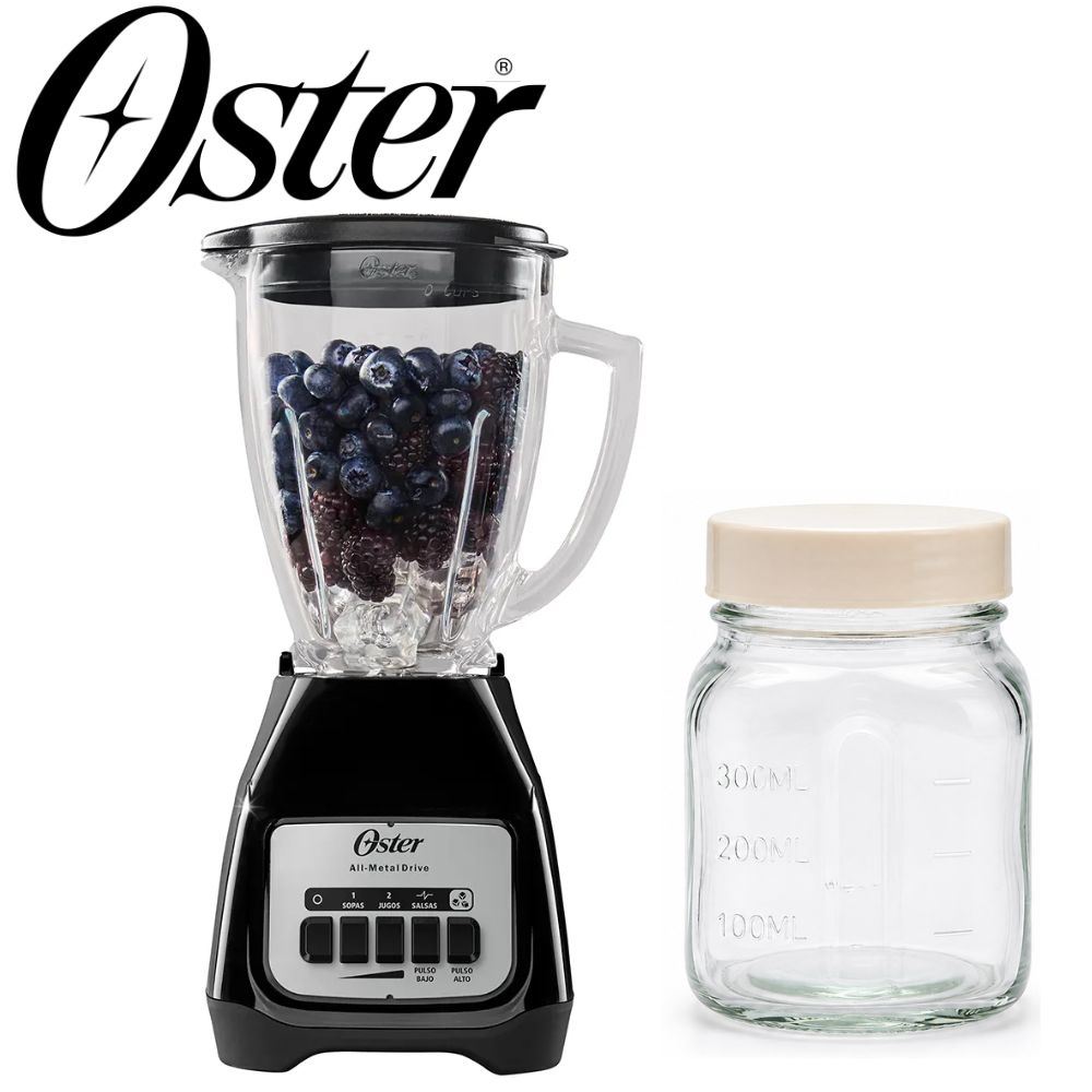 Licuadora Oster BLSTKAGBPB 550 Watts + Molinillo Jhumy
