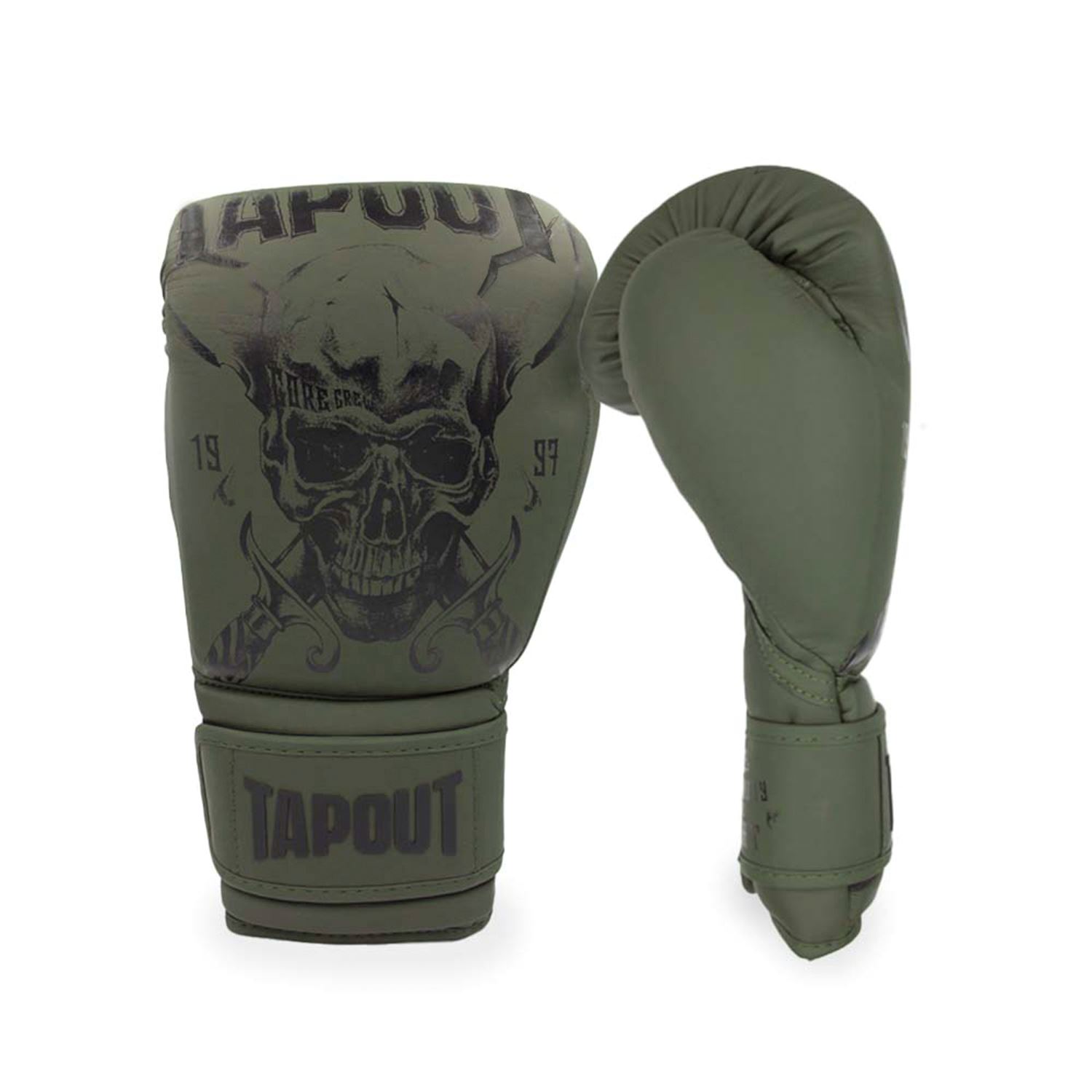 GUANTE BOX UNISEX TAPOUT STRIQIE 14OZ - COLOR VERDE