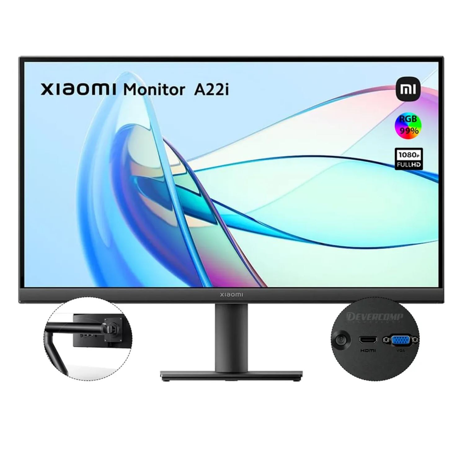 Monitor Gamer Xiaomi A22i 21.45” Full HD 75Hz