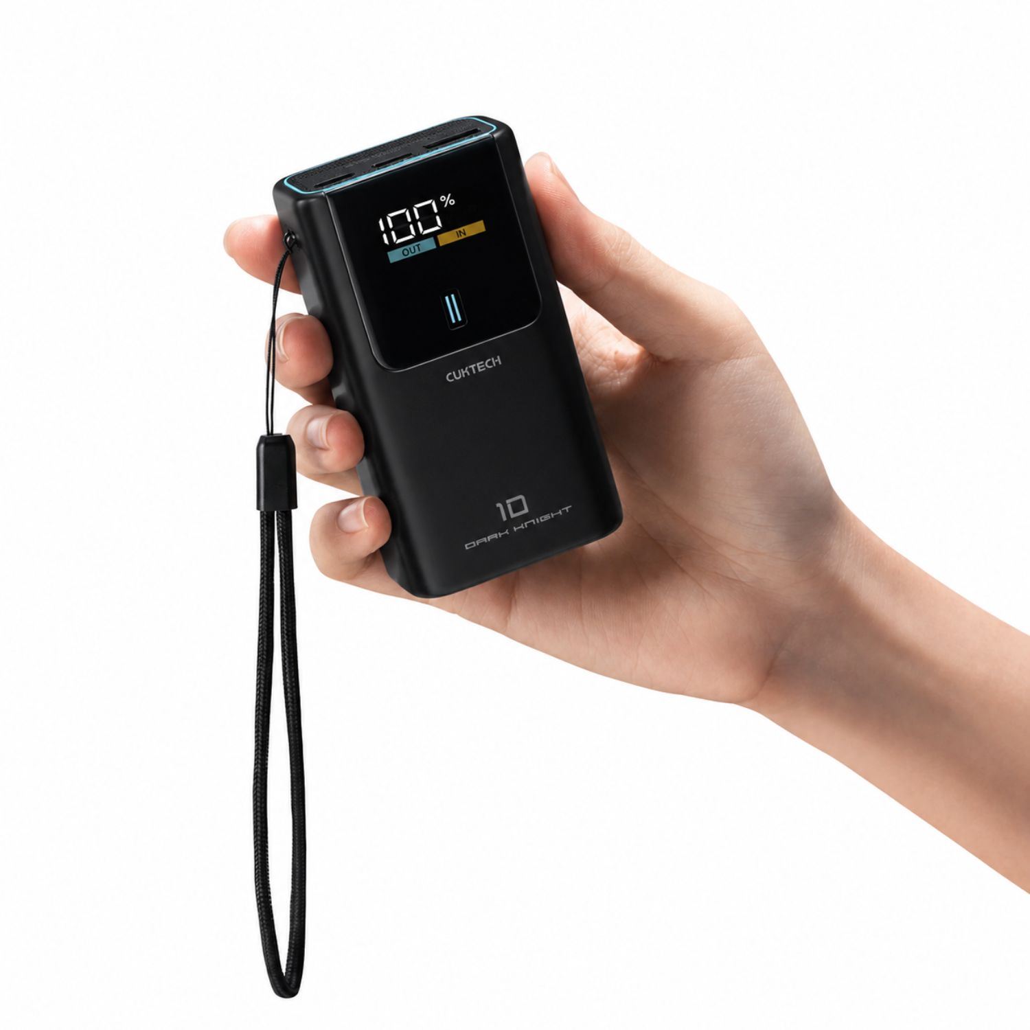 Power Bank Compacto 10000mAh 55W Con Pantalla Digital y 3 Puertos