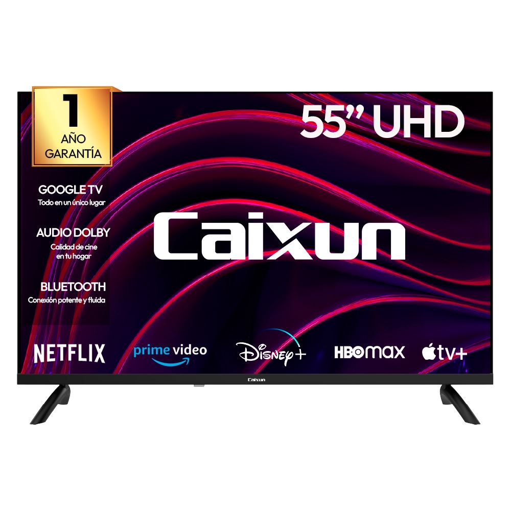 Smart TV Caixun LED 55" UHD 4K Google TV C55K4UG