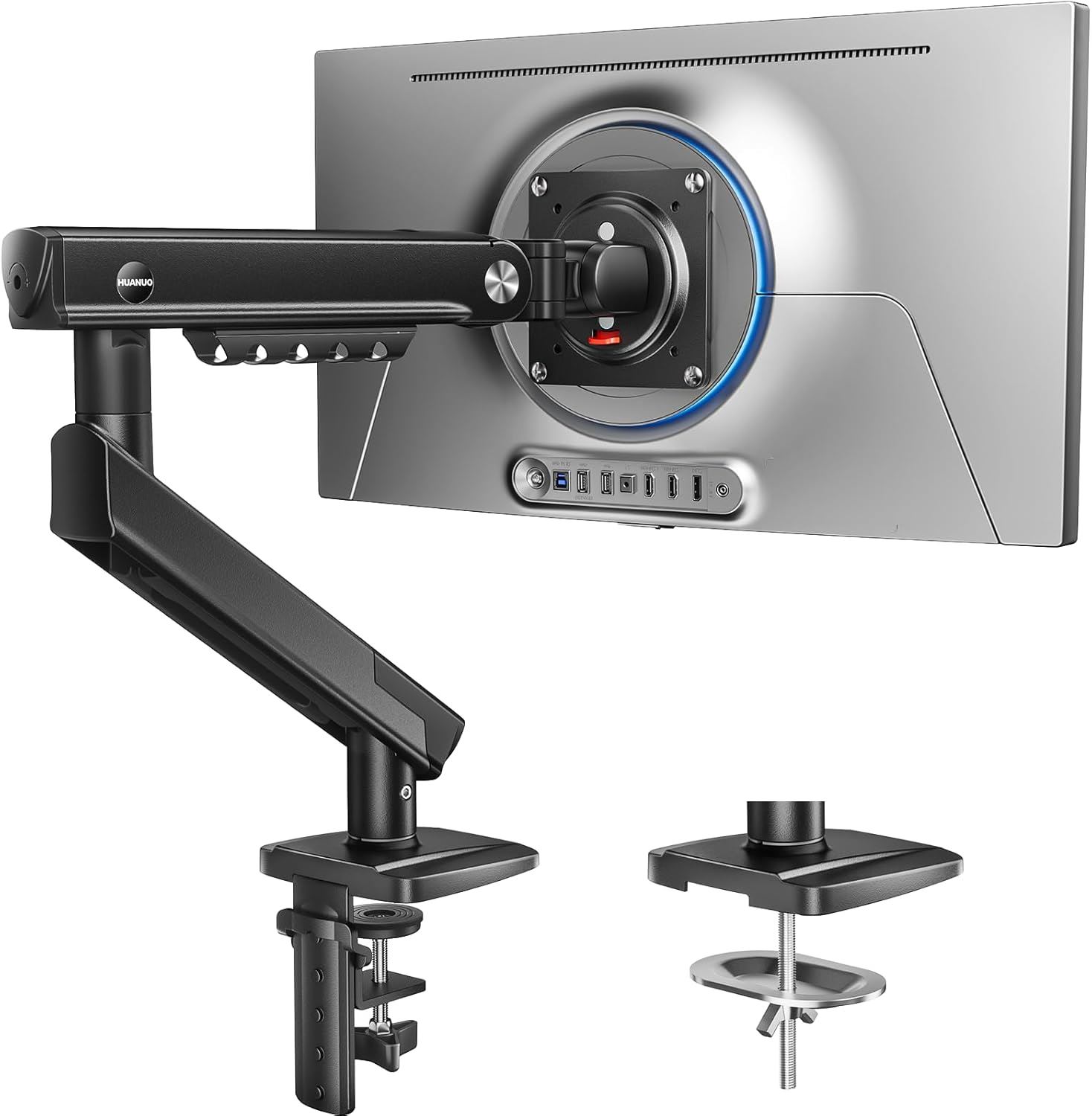 Brazo para Monitor HUANUO FlowLift Pro 13-32" Ajustable VESA con Resorte Mecánico