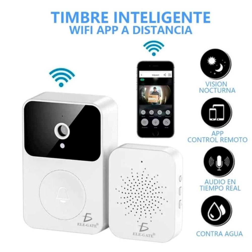 TIMBRE LINSHOP PERU INALAMBRICO SMART HOME CAMARA