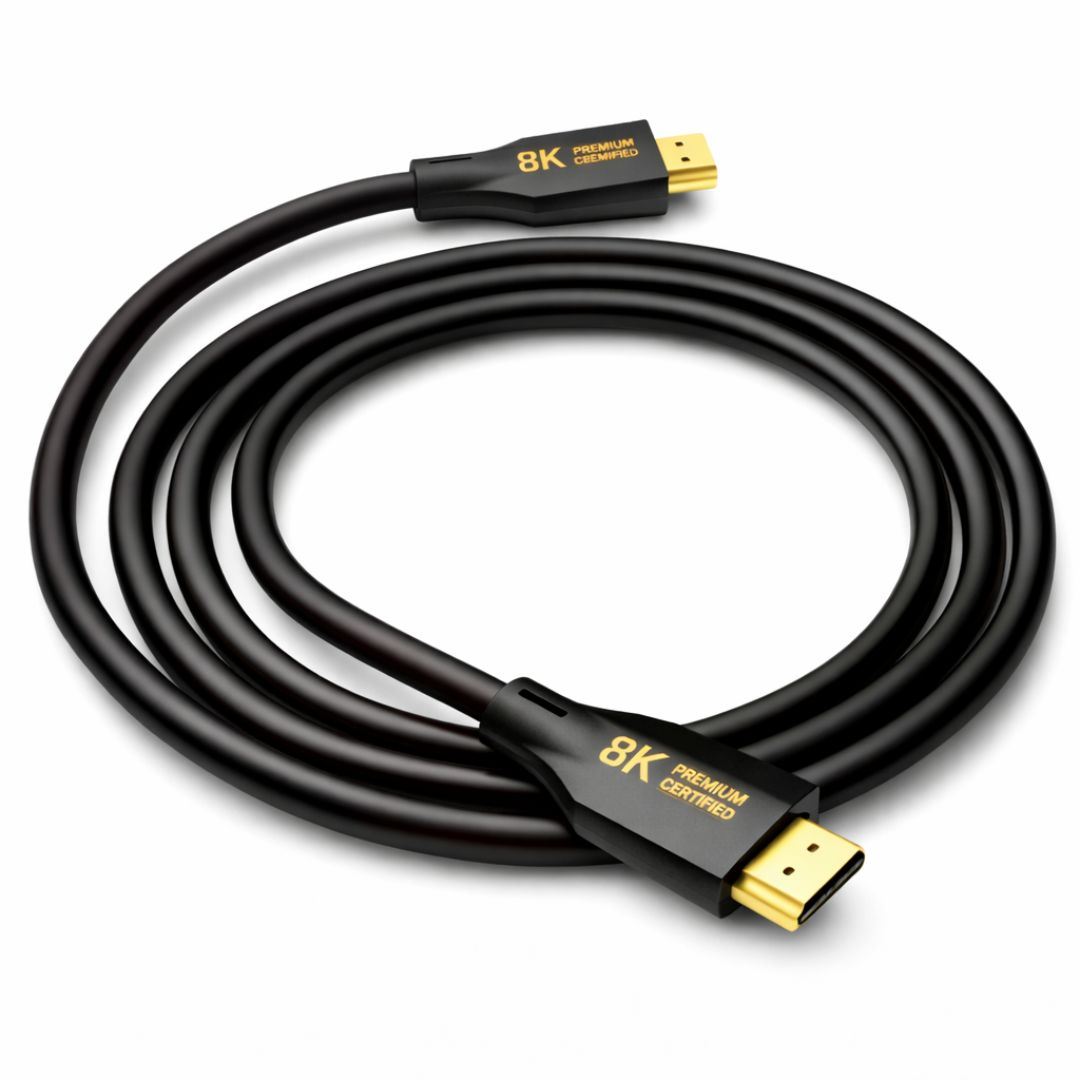 Cable HDMI 8K Ultra HD 60Hz de 3 Metros para TV, Monitor, Proyector y Consolas