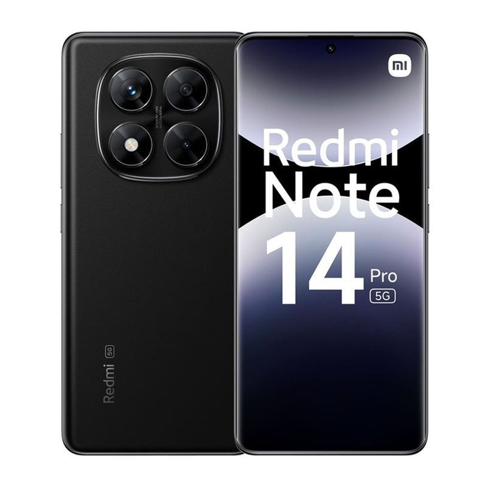 CELULAR REDMI NOTE 14 PRO 5G 6.67" 8GB 256GB MIDNIGHT BLACK