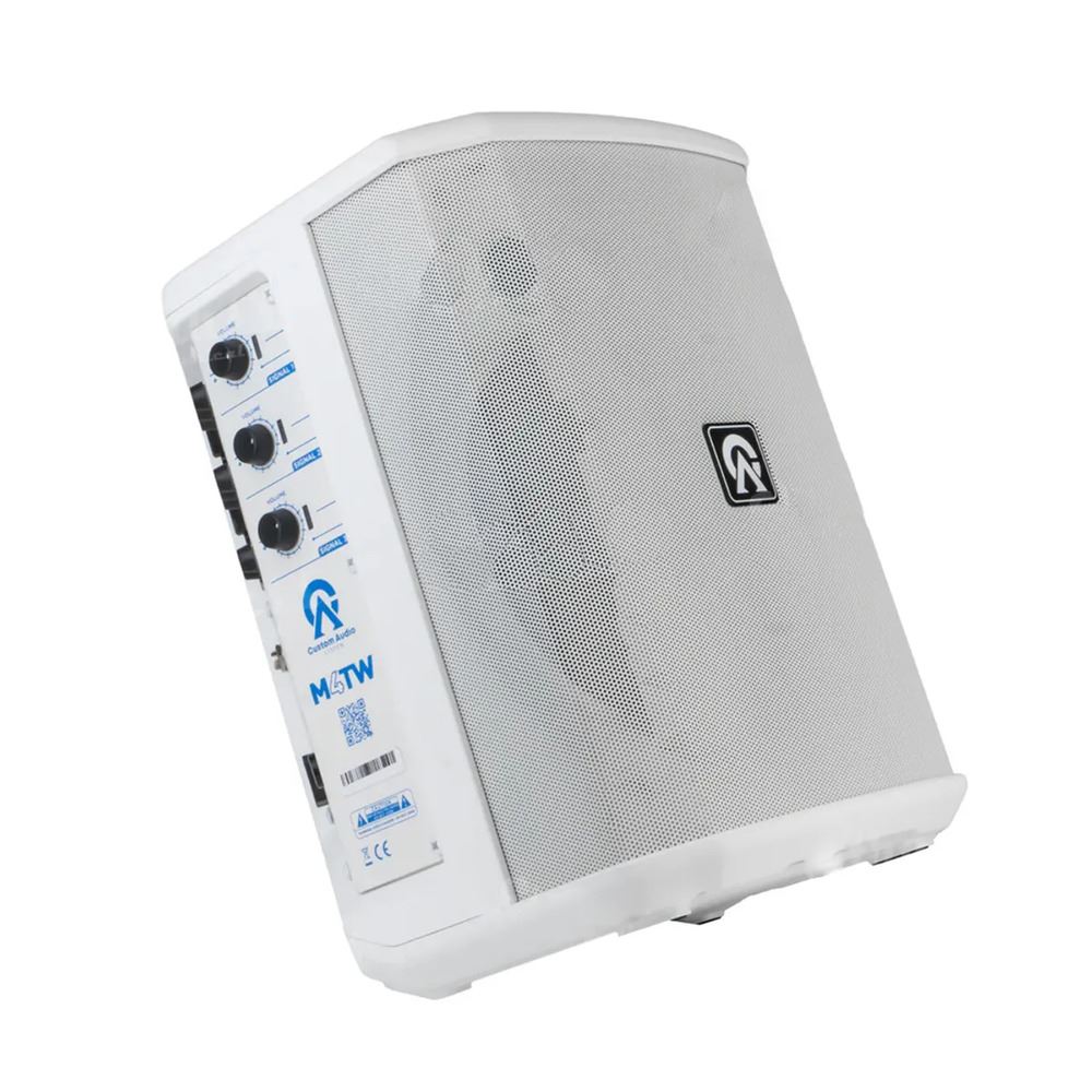 CUSTOM AUDIO PARLANTE BLUETOOTH PORTATIL M4T WHITE