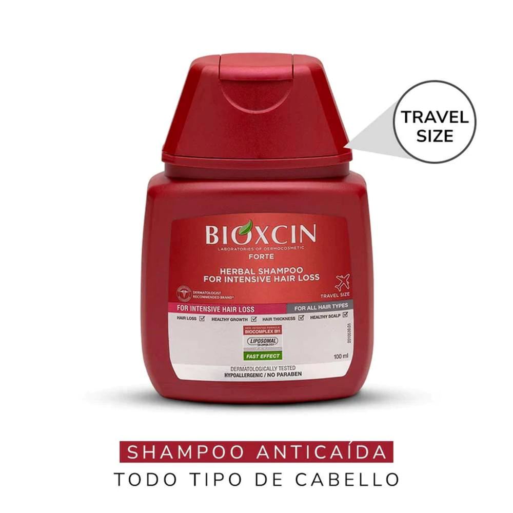 Bioxcin Forte Shampoo 100ml - Shampoo Fortalecedor