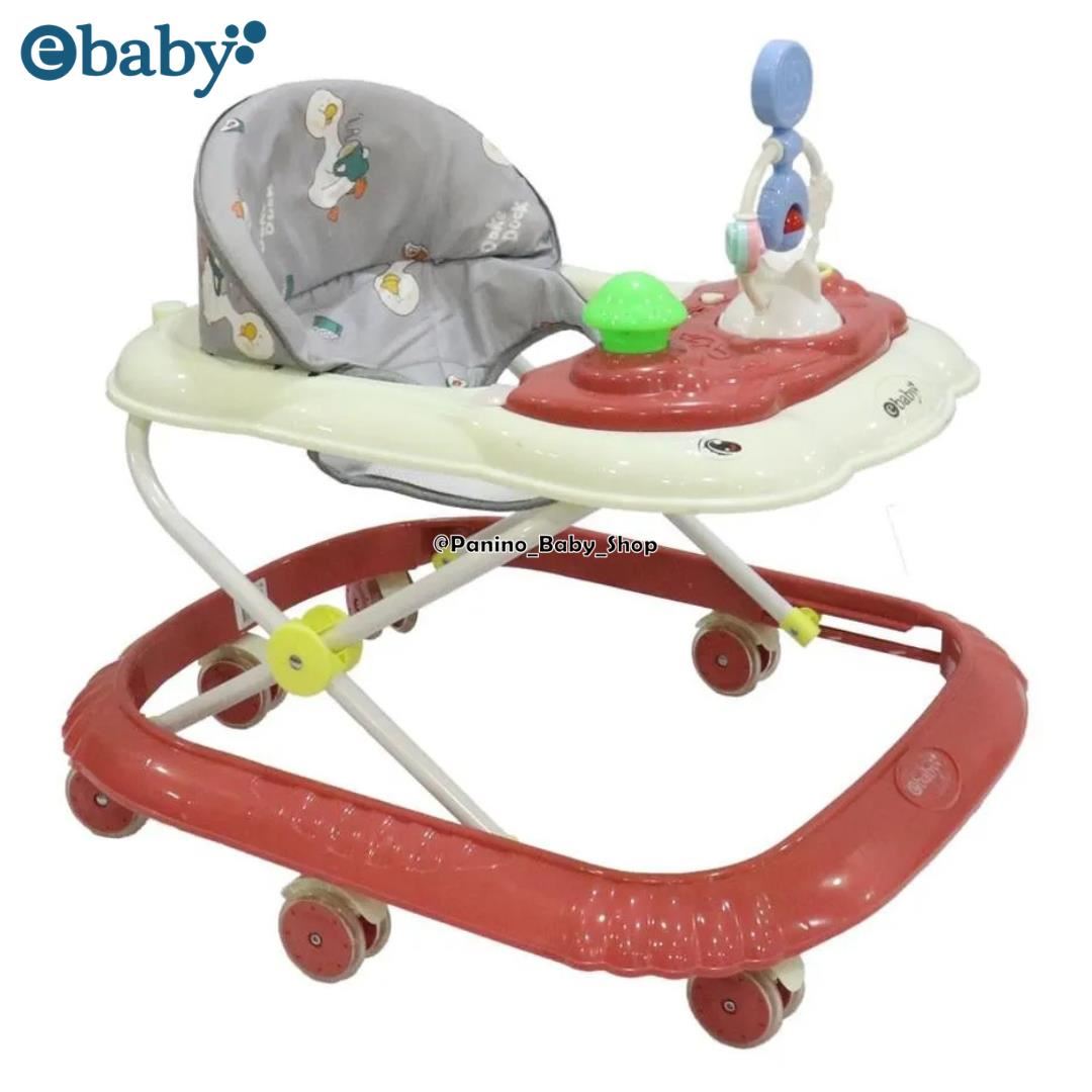 Andador con Bandeja Interactiva para Bebés -CRISTAL- Melón