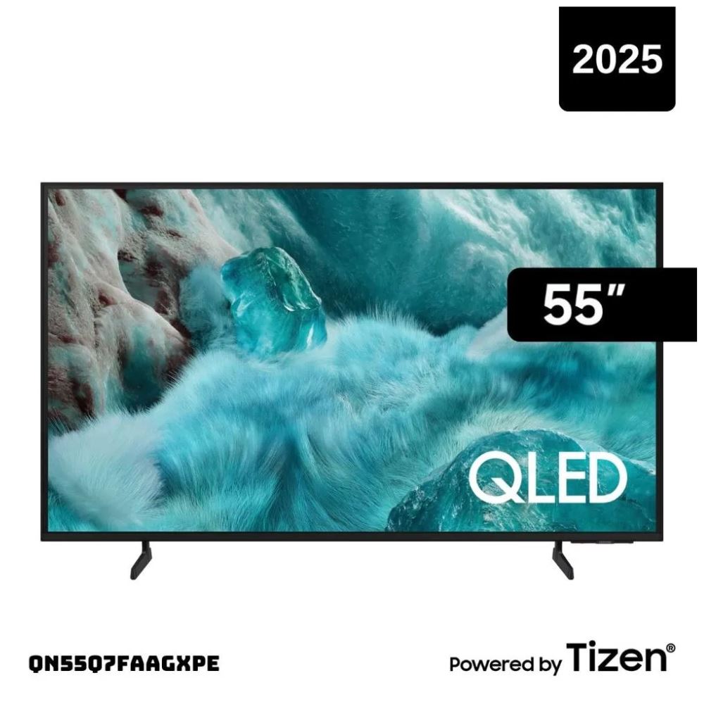 TV Samsung 55" QLED 4K UHD Vision AI Smart TV Q7F (2025)