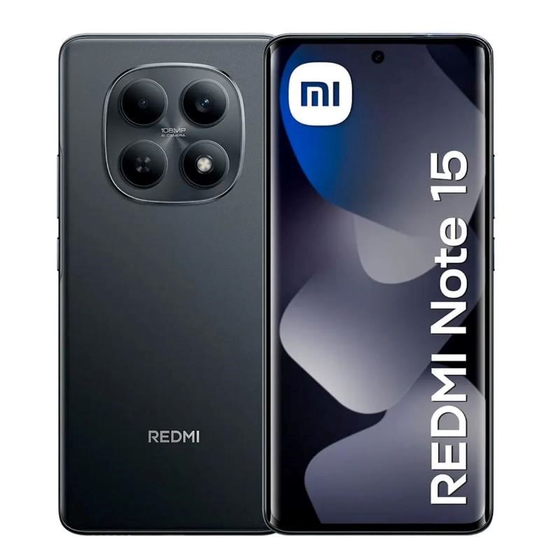 XIAOMI REDMI NOTE 15 4G 256GB 8GB RAM NEGRO REGISTRADO