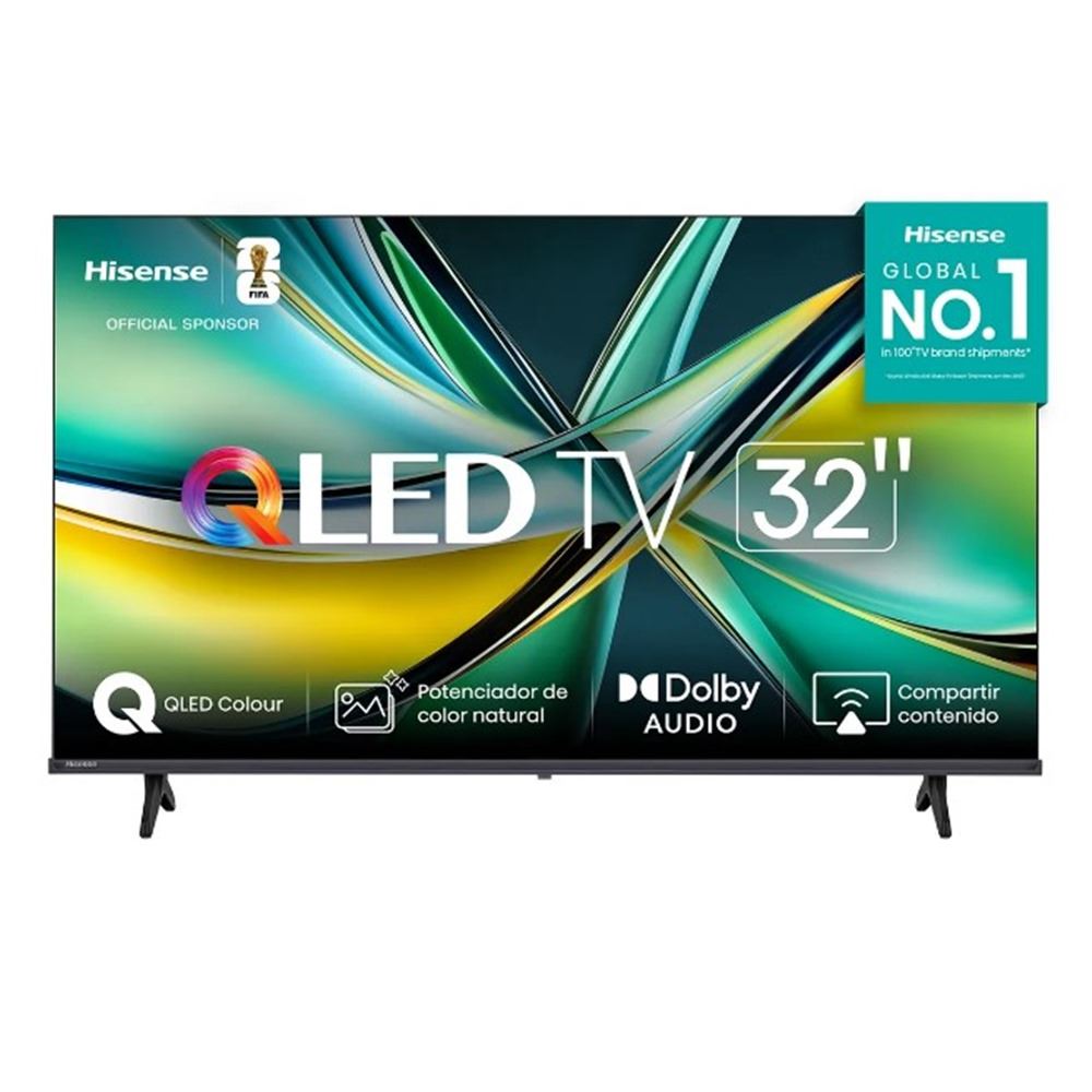 TV HISENSE QLED 32" HD SMART TV 32Q4SV
