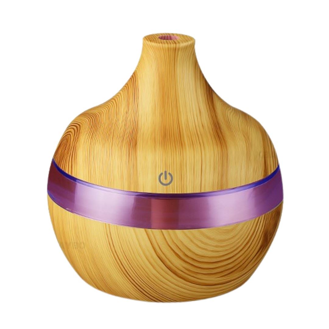 Mini Humidificador USB 130ml con Luces LED y Apagado Automático